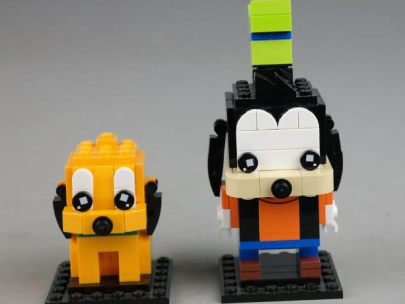 Goofy en Pluto lego brickheadz