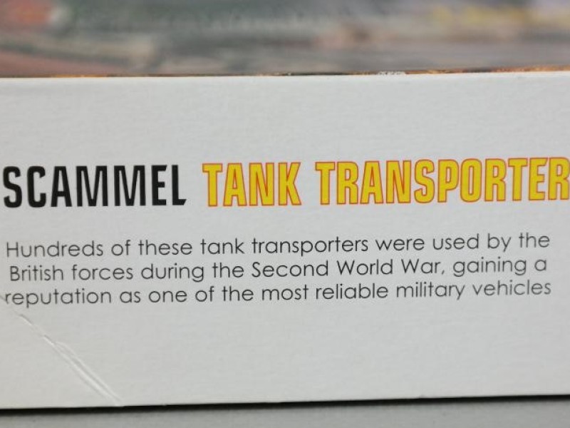 Airfix scammel tank transporter modelkit