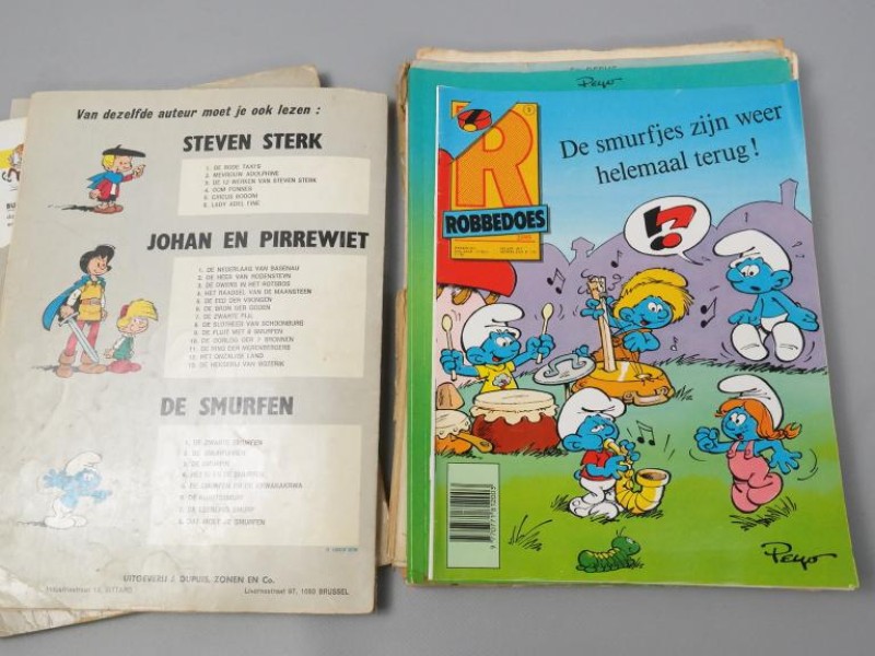 Vintage Smurfen stripboeken - Nederlands