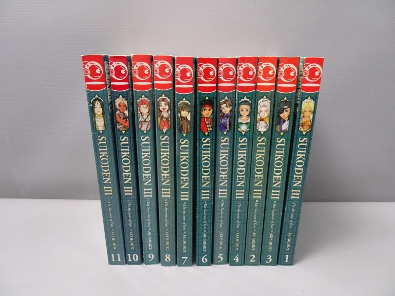 Suikoden 3 Manga 1-11