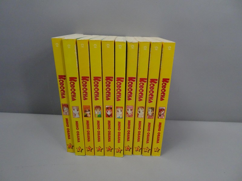 Lot manga "Kodocha - Sana's stage" 1-10 (compleet)