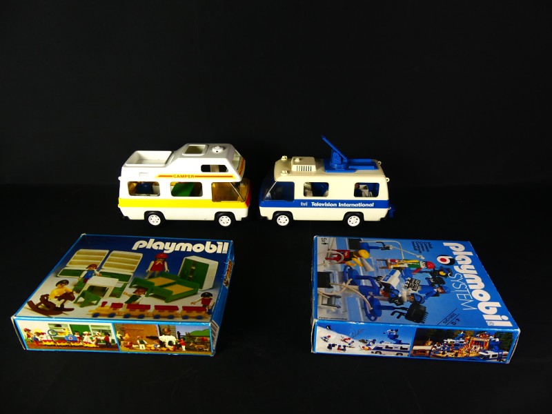 Uniek lot Playmobil Campers & 3531 + 3417