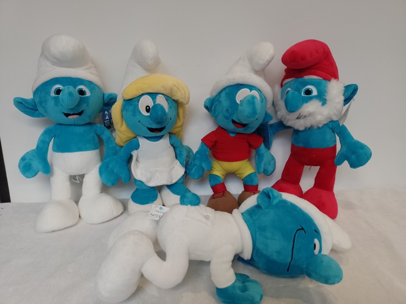 Knuffels Smurfen - groot formaat