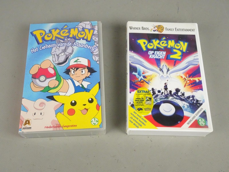 Set van 2 Pokemon VHS films