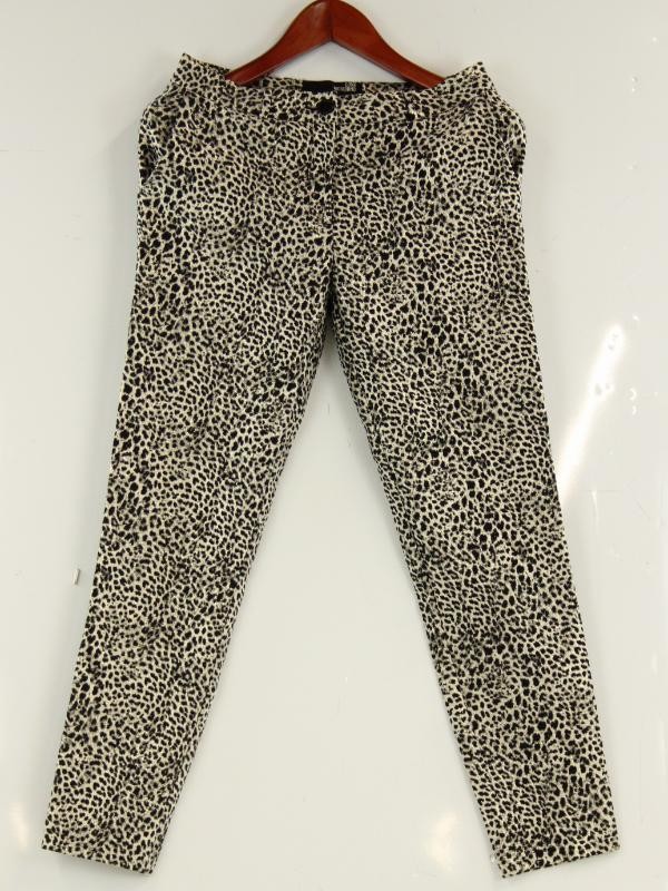 Knappe broek met lurex, gemerkt Love Moschino
