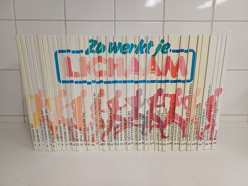 50-delige reeks 'Zo werkt je lichaam'