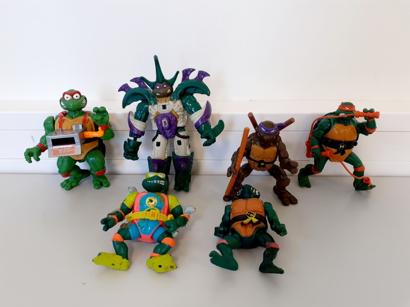 Verzameling Teenage Mutant Ninja Turtles figuren