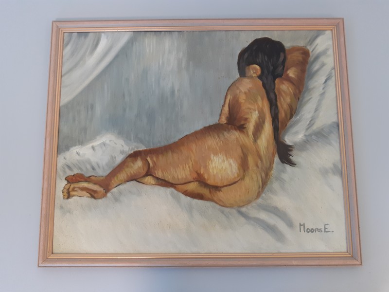 Schilderij Elly Moors naar Van Gogh
