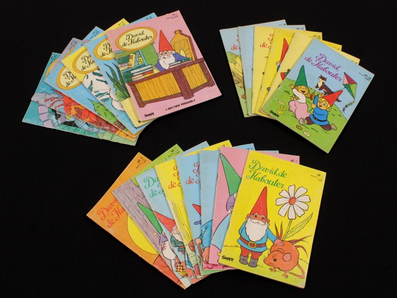 Lot Vintage Stripboekjes 'David de Kabouter'