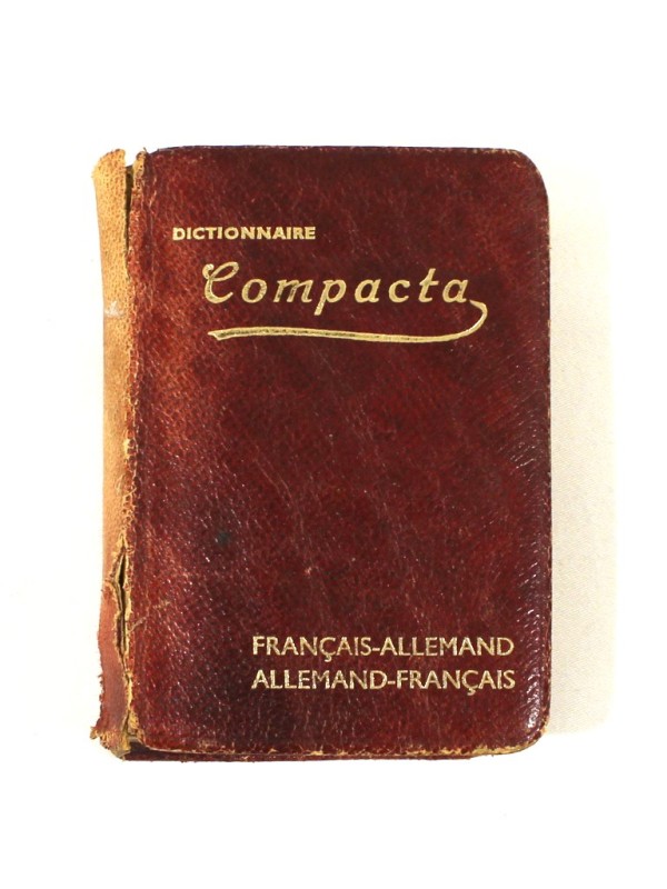 Vintage Zakwoordenboek Frans-Duits/Duits-Frans