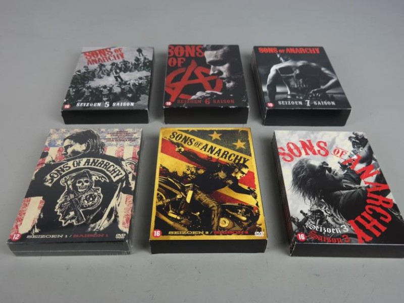 Sons of Anarchy seizoenboxen 1-3 & 5-7