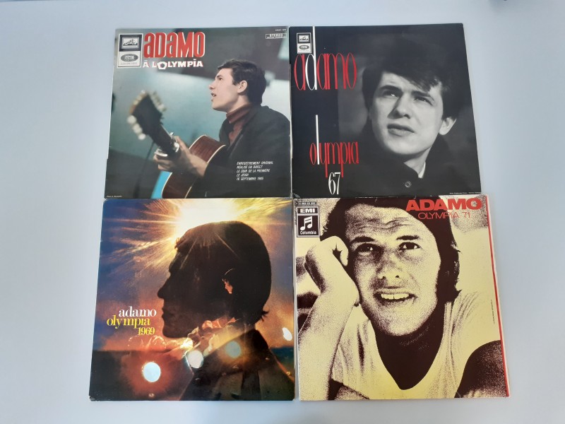 4 LP's Adamo Olympia