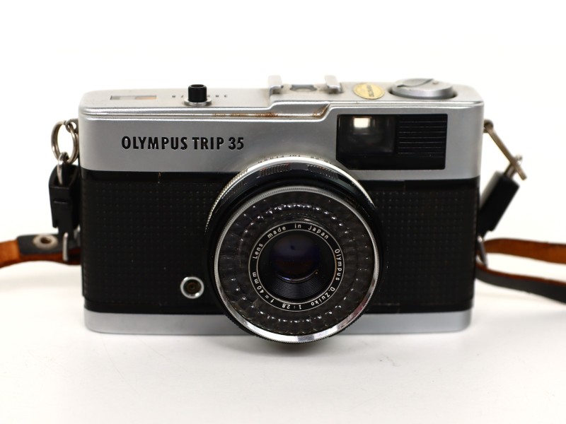 Vintage Olympus Trip 35 film compactcamera - '70's