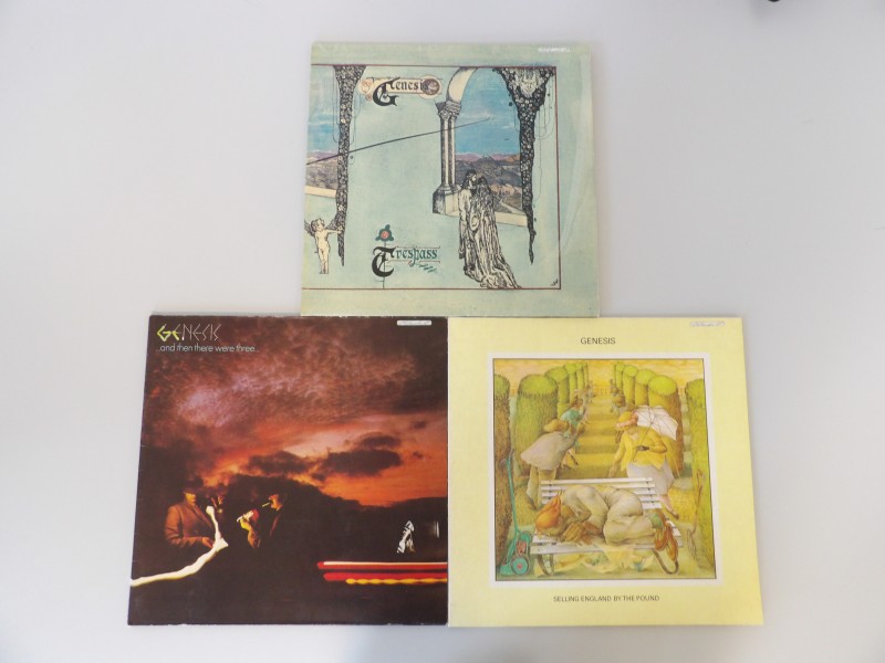 3 LP's Genesis