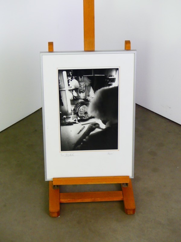 Kunstfoto van clown Oleg Popov