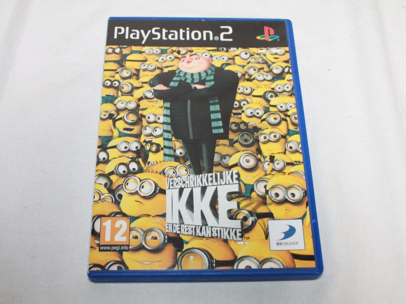 PS2 spel "Verschrikkelijke Ikke en de rest kan stikke" (Art. 2375)