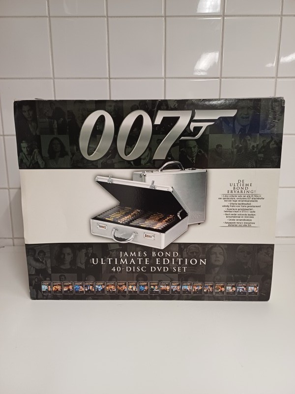 James Bond Ultimate Edition 40-disc dvd set