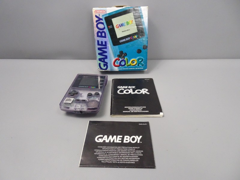 Gameboy color console + doos  (getest en werkt)