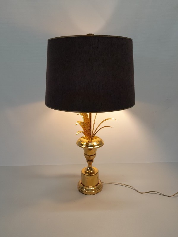 Luxe ananastafellamp in de stijl van Boulanger