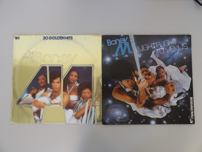 2 LP's Boney M.