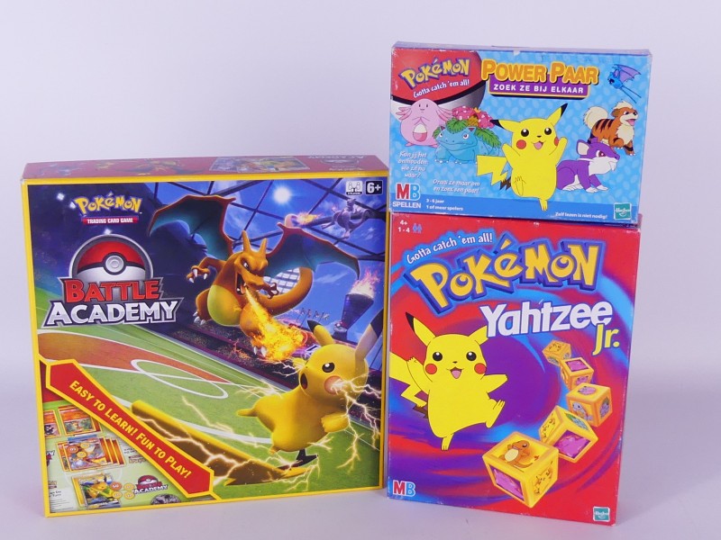 Pokemon gezelschapspellen - gotta catch 'em all!