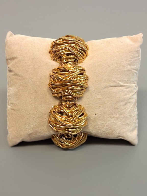 Goudkleurige armband 'Anne Chez'