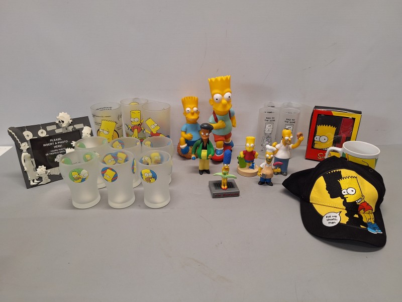 Lot van 24 items van The Simpsons
