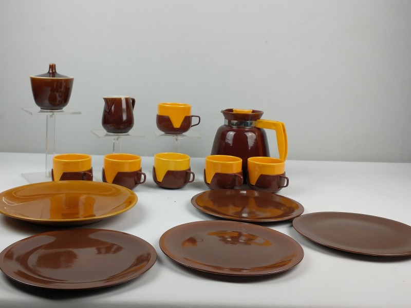 Lot vintage koffieservies - Villeroy & Boch - Longchamp France