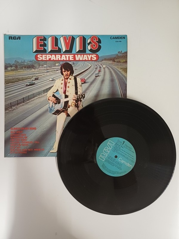 Verzameling lp's Elvis Presley