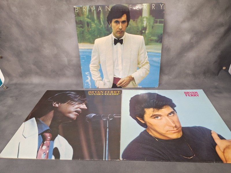 LP: Lot van 3 Bryan Ferry Albums