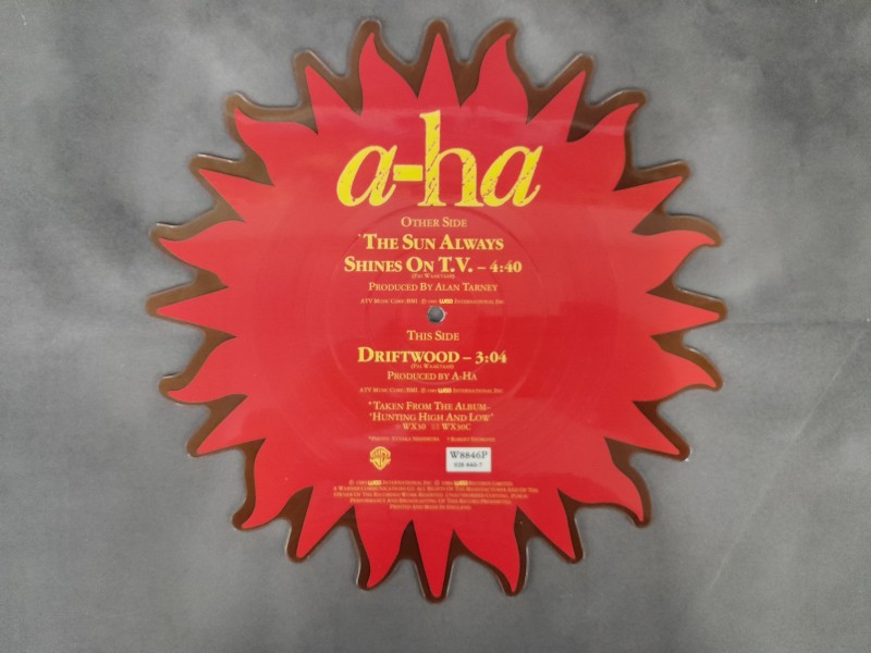 LP: A-HA - The sun always shines on tv (limited edition picture disc)