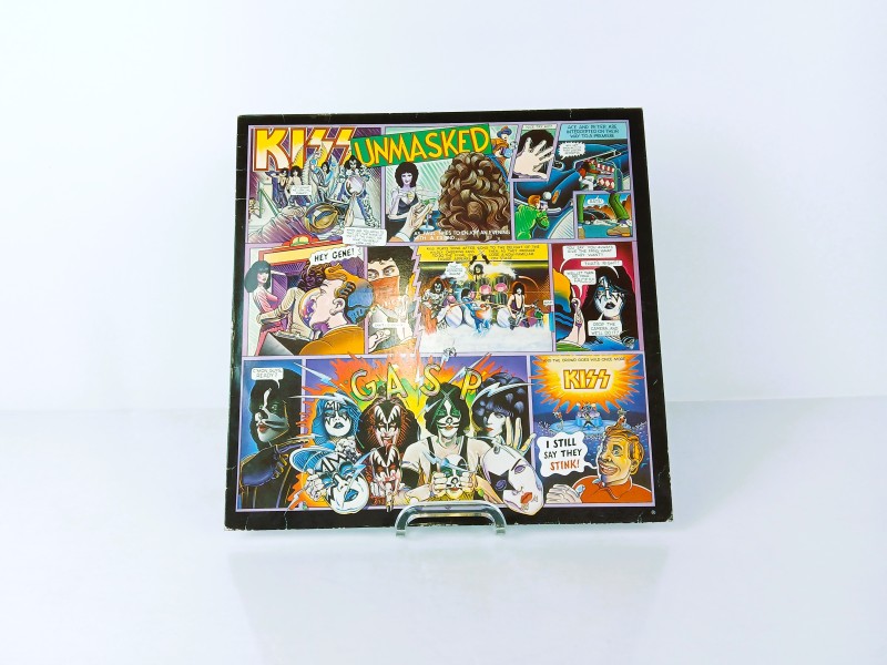 KISS – Unmasked (1980) Originele LP – Casablanca Records – Comic Art Cover – Classic Rock.
