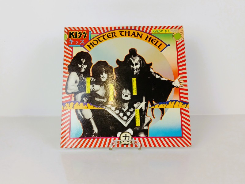 KISS – Hotter Than Hell | Originele 1974 LP Casablanca Records | Japanse release.