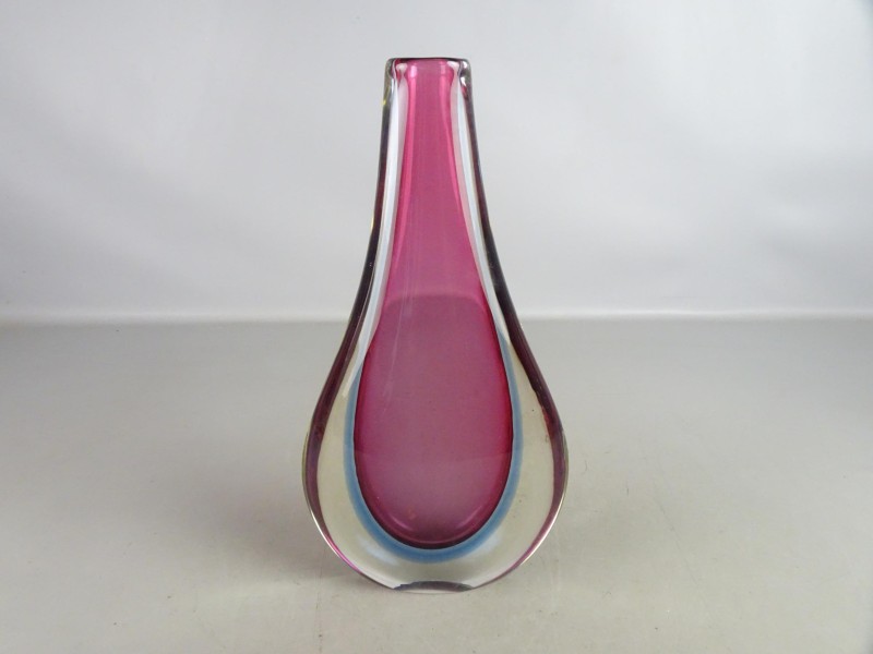 Zware Murano stijl vaas