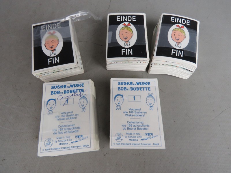 Suske en Wiske 168 stickers
