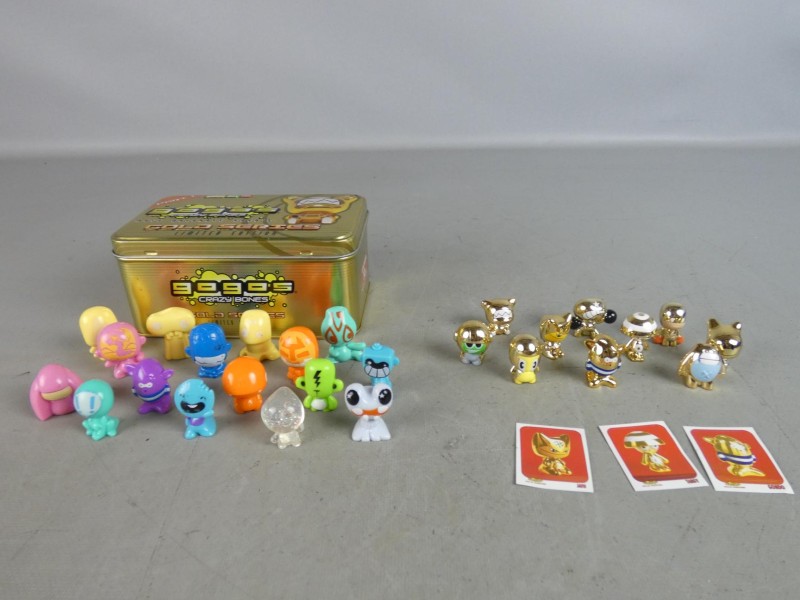 "Gogo's Crazy Bones" verzamelset in blik