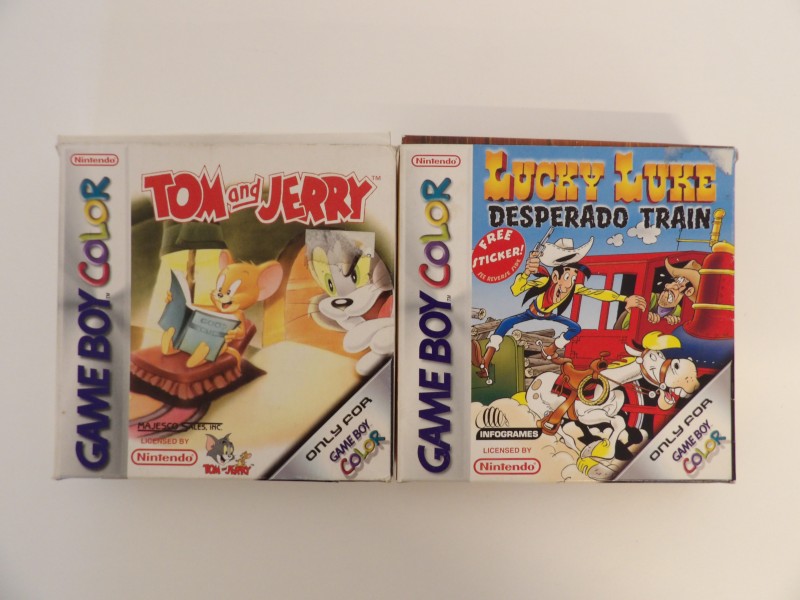 2 Game Boy Color spellen