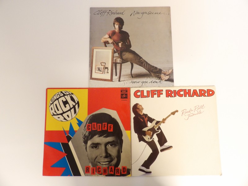 3 LP's Cliff Richard