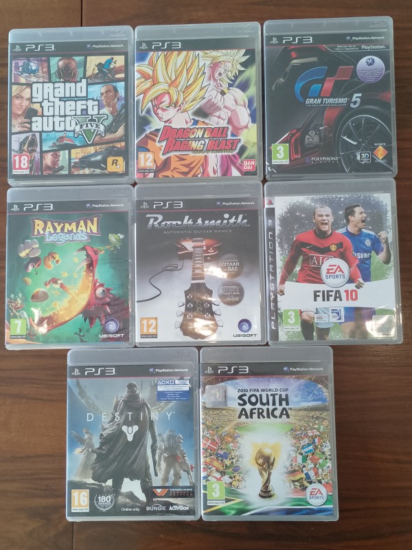 PS3 set van 8 games