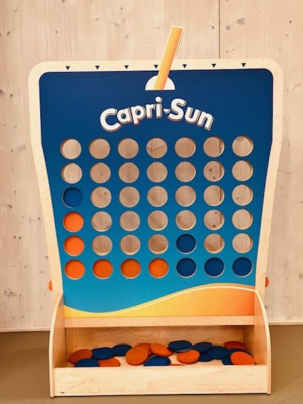 Mega 4 op 'n rij van Capri-Sun