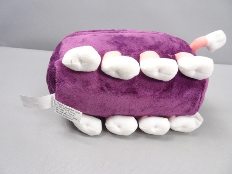 Paarse Tupperware knuffel