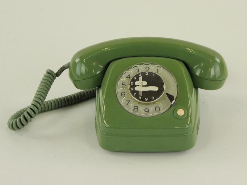 Mosgroene draaischijf telefoon- RTT72 B- FTTR