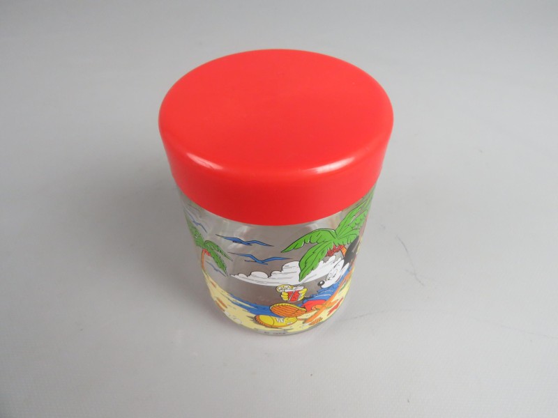 Cerve Mickey Mouse glazen opbergpot
