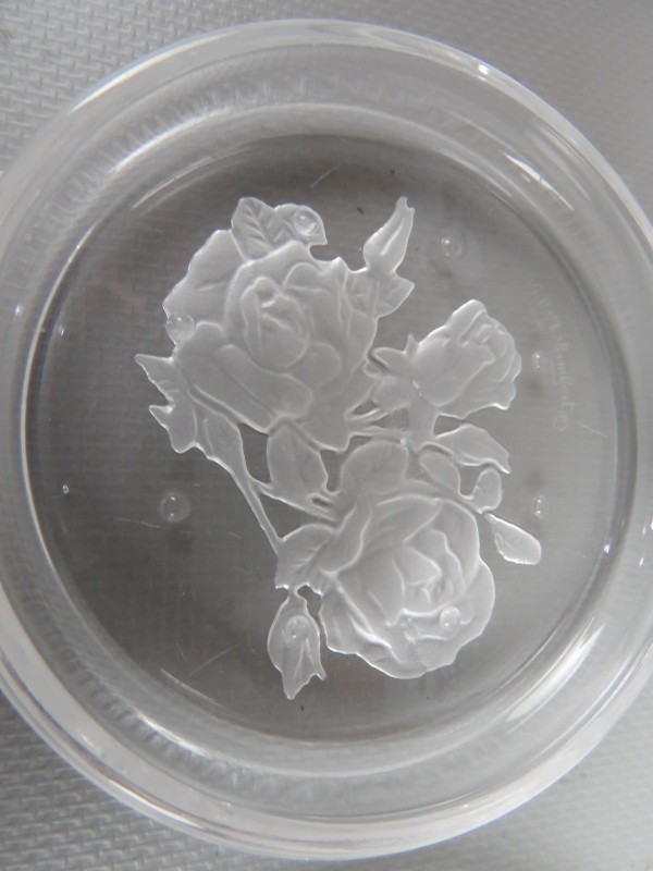 4 Val Saint Lambert onderleggers