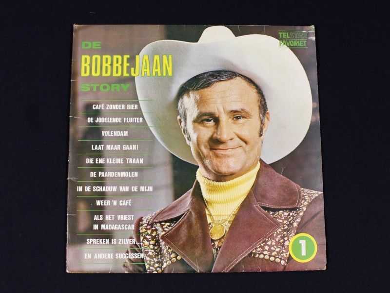 LP 'De Bobbejaan Story 1' – Bobbejaan Schoepen (Telstar Favoriet, 1974)