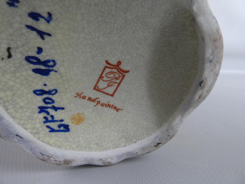 Handgeschilderd Japans Mandje