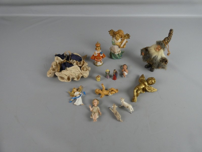 diverse kerstfiguren