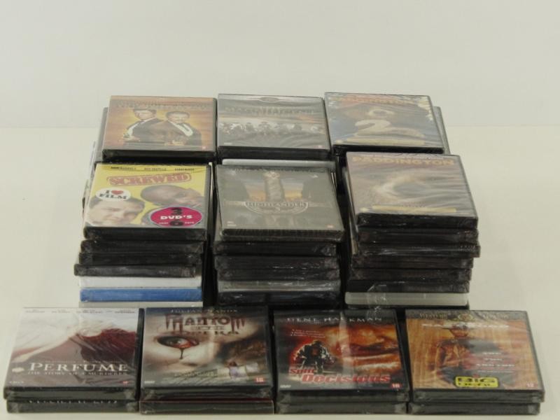 60+ Sealed DVD Collectie