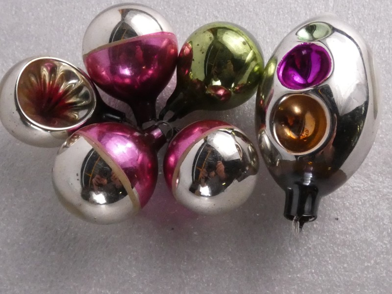 Oude kerstdecoratie Ajeko – 6 stuks – lot 7