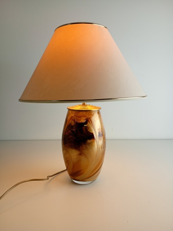 Abstracte glazen tafellamp - Sylvie Montagnon